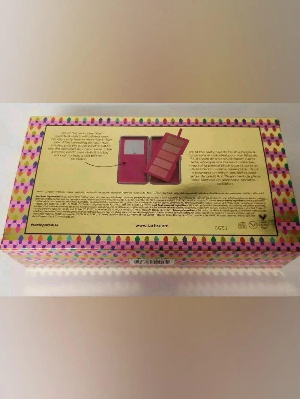 tarte set includes